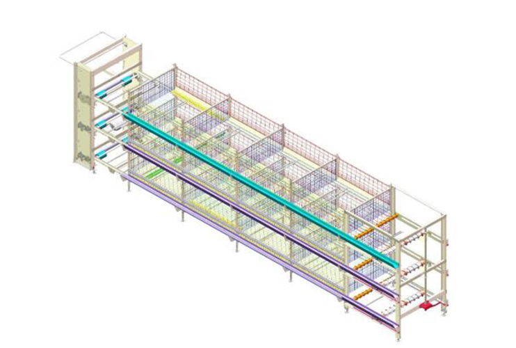 Broiler monomer cage